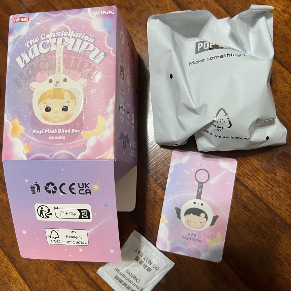 Pop Mart HACIPUPU The Constellation Series Vinyl Plush - Picture 12 of 12